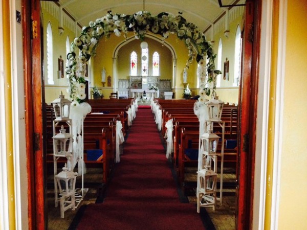 Chapel Flowers by Flowers by Hughes Florist Shop, Monaghan Town, Ireland