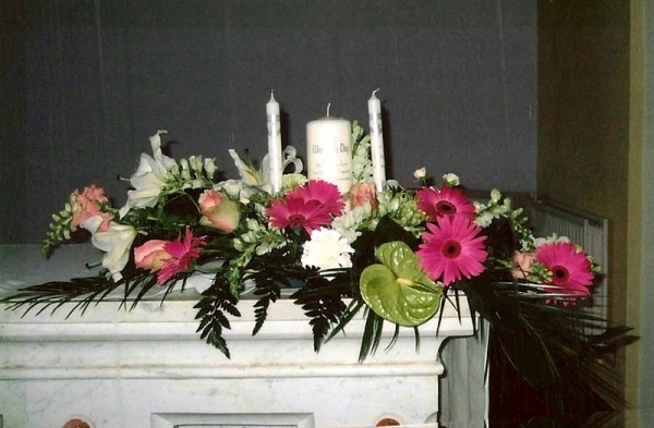 Chapel Flowers by Flowers by Hughes Florist Shop, Monaghan Town, Ireland